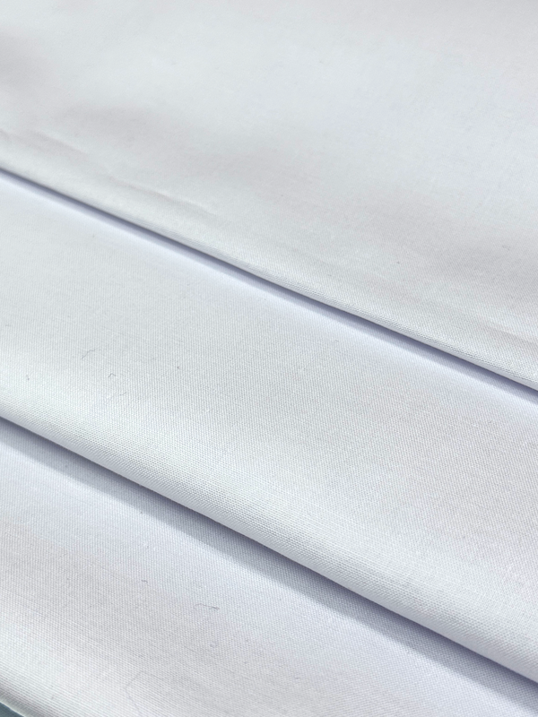 Soft Weave Cotton | White Bloom