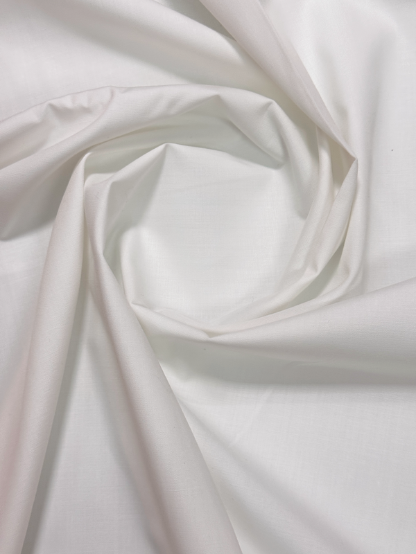 Luxe No-Iron Wash & Wear | Crystal White